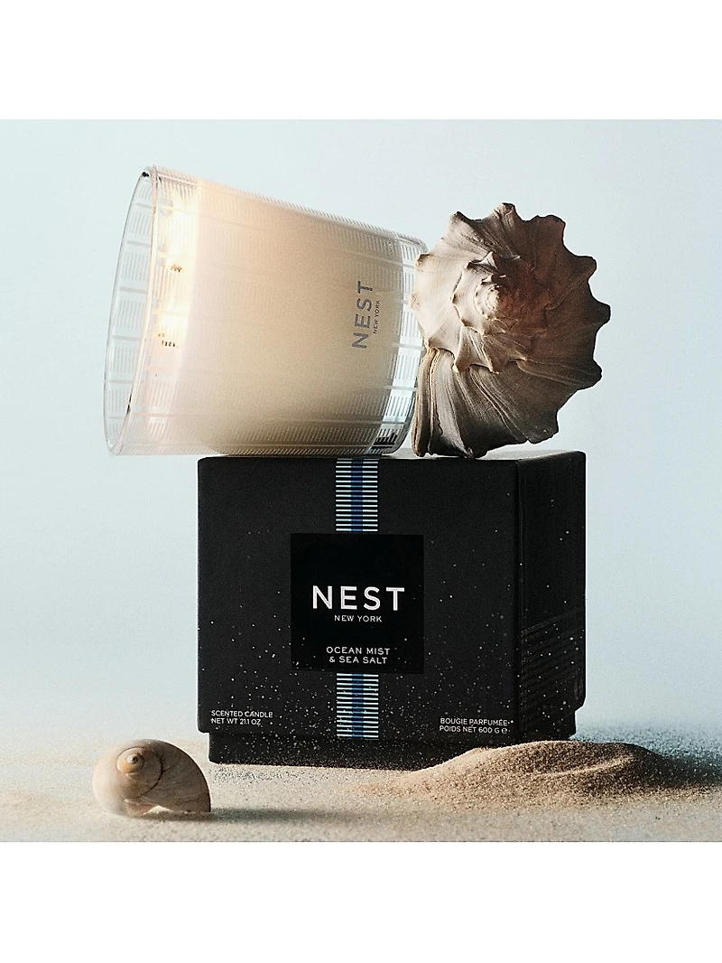 Ocean Mist & Sea Salt Scented Candle