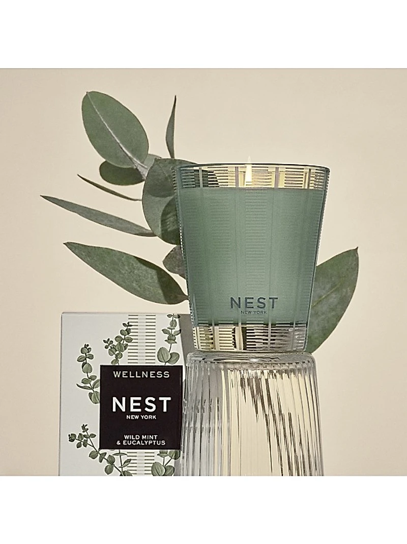 Wild Mint & Eucalyptus Scented Candle