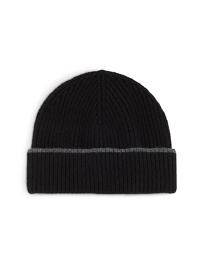 Tipped Cashmere Beanie