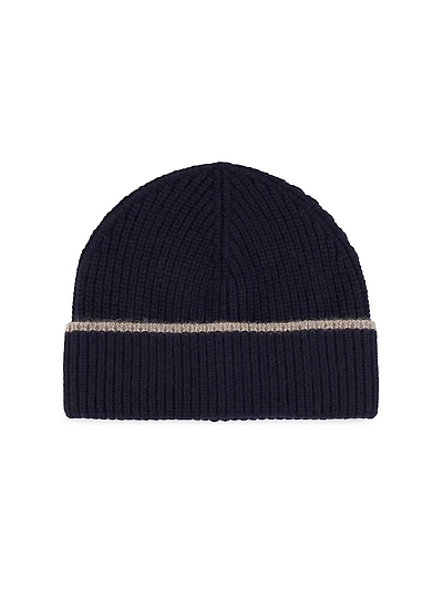 Tipped Cashmere Beanie