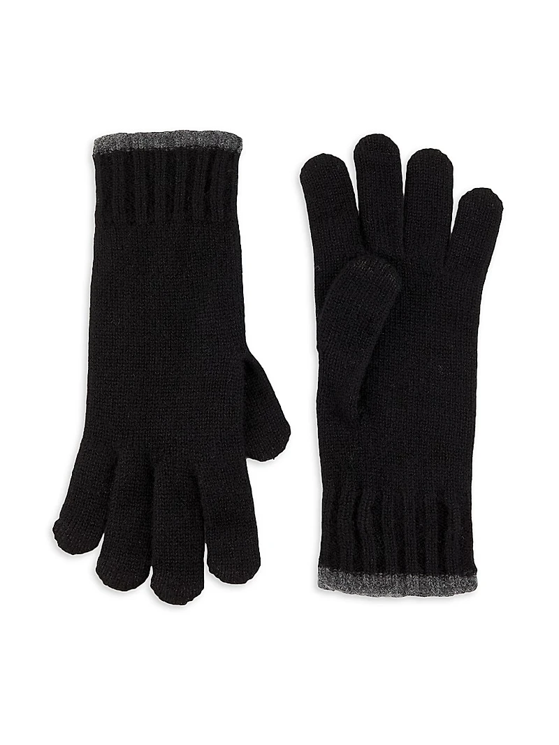Tipped Cashmere Tech Touch Gloves