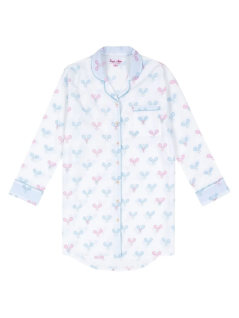 Women's Tennis Bows Night Shirt