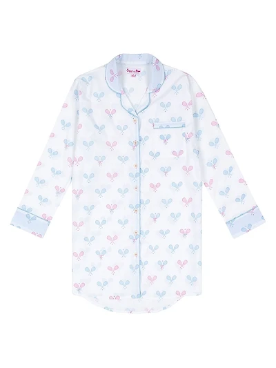 Women's Tennis Bows Night Shirt