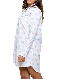 Women's Tennis Bows Night Shirt