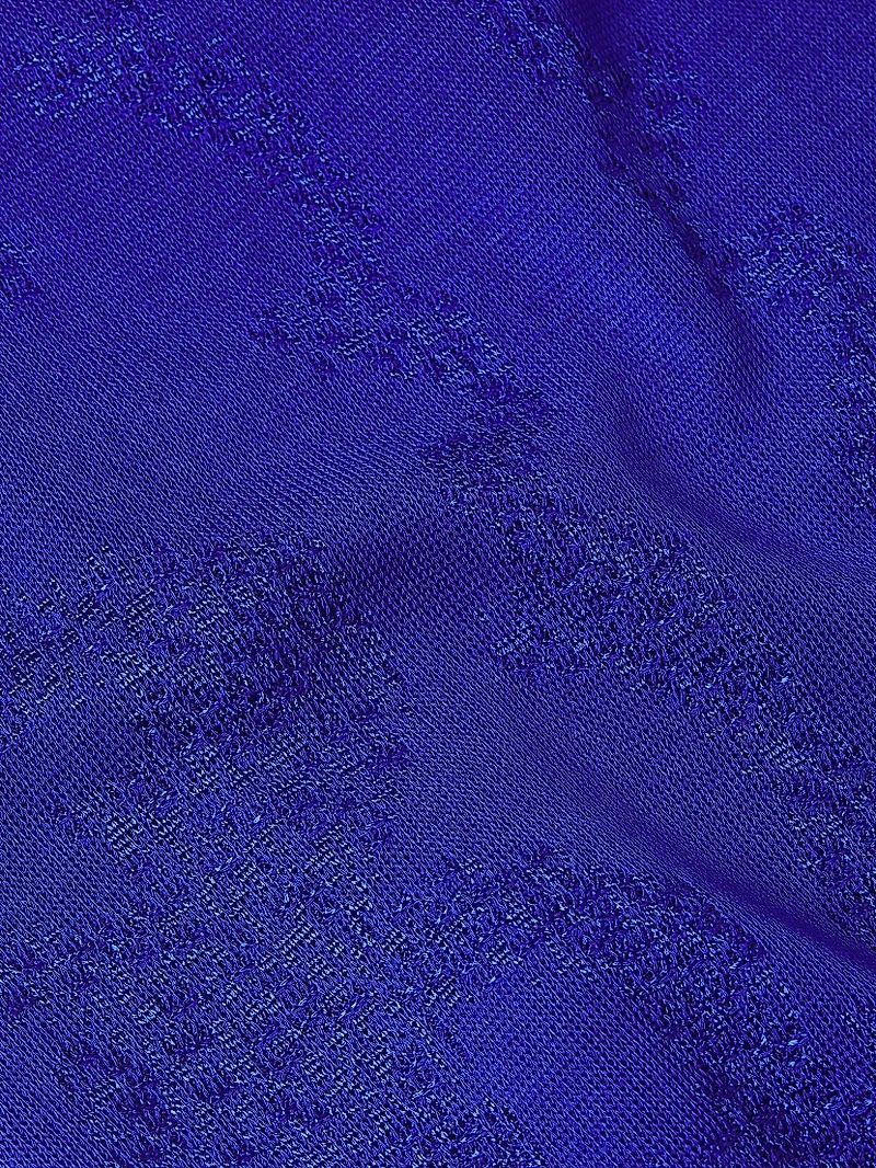 Plus Tonal-Print Knee-Length Skirt