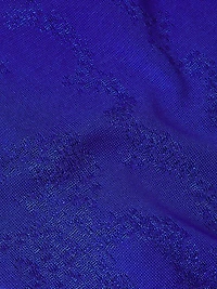 Plus Tonal-Print Knee-Length Skirt