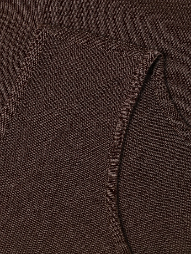 Plus Knitted Knee-Length Dress