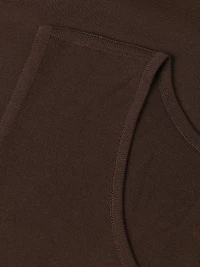 Plus Knitted Knee-Length Dress