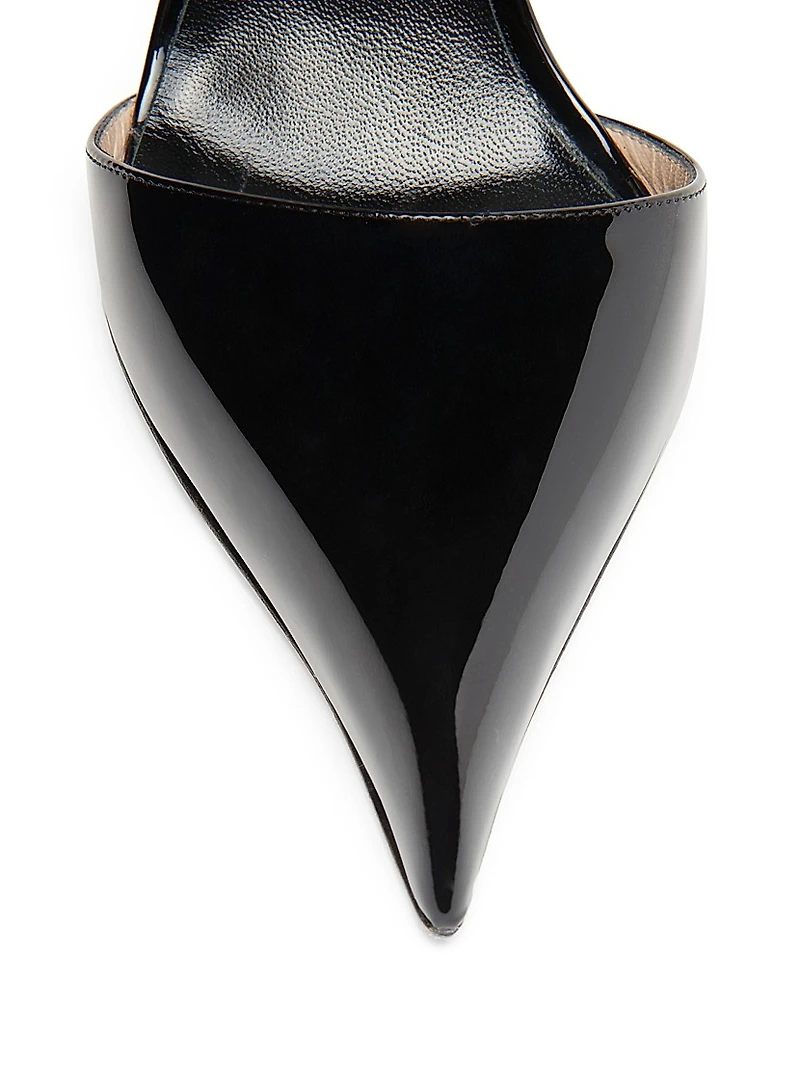 105MM Patent Leather Pumps