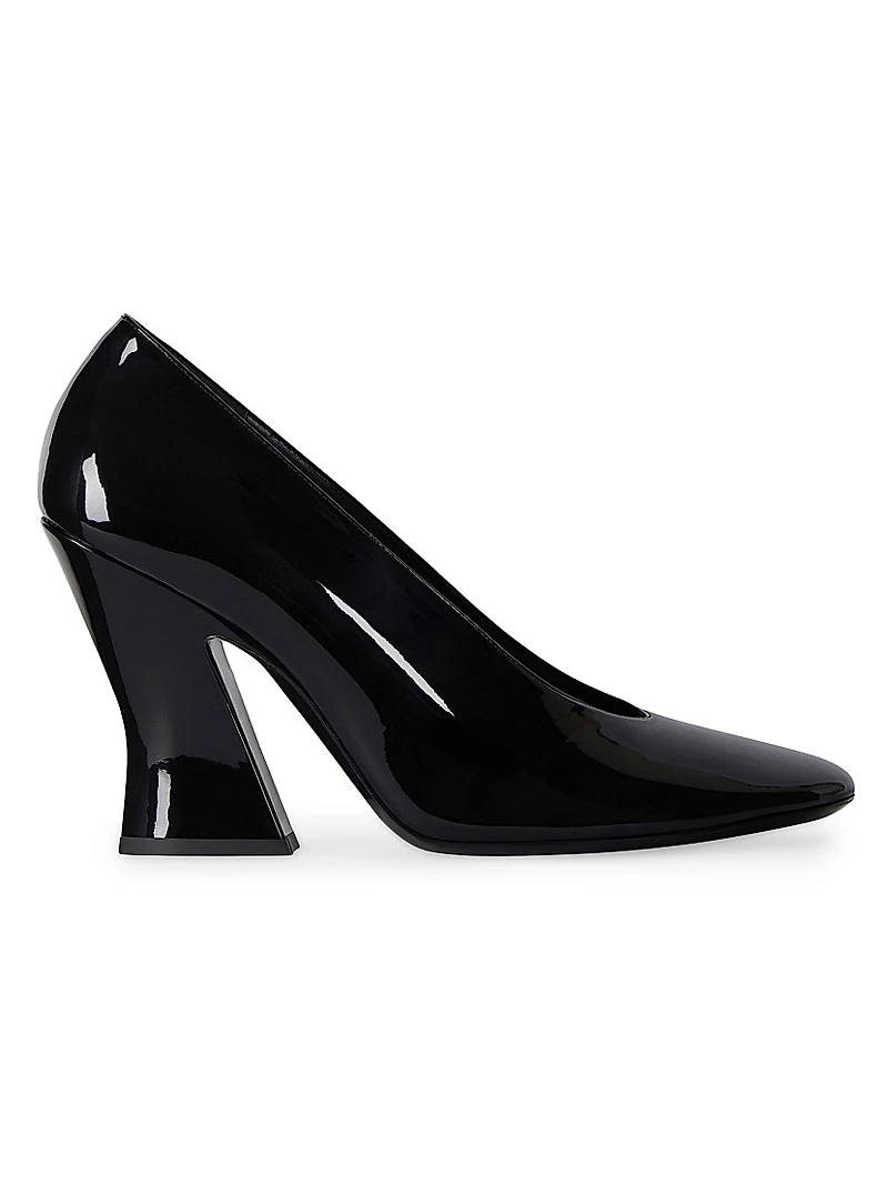 Sculpted Pumps Patent Leather