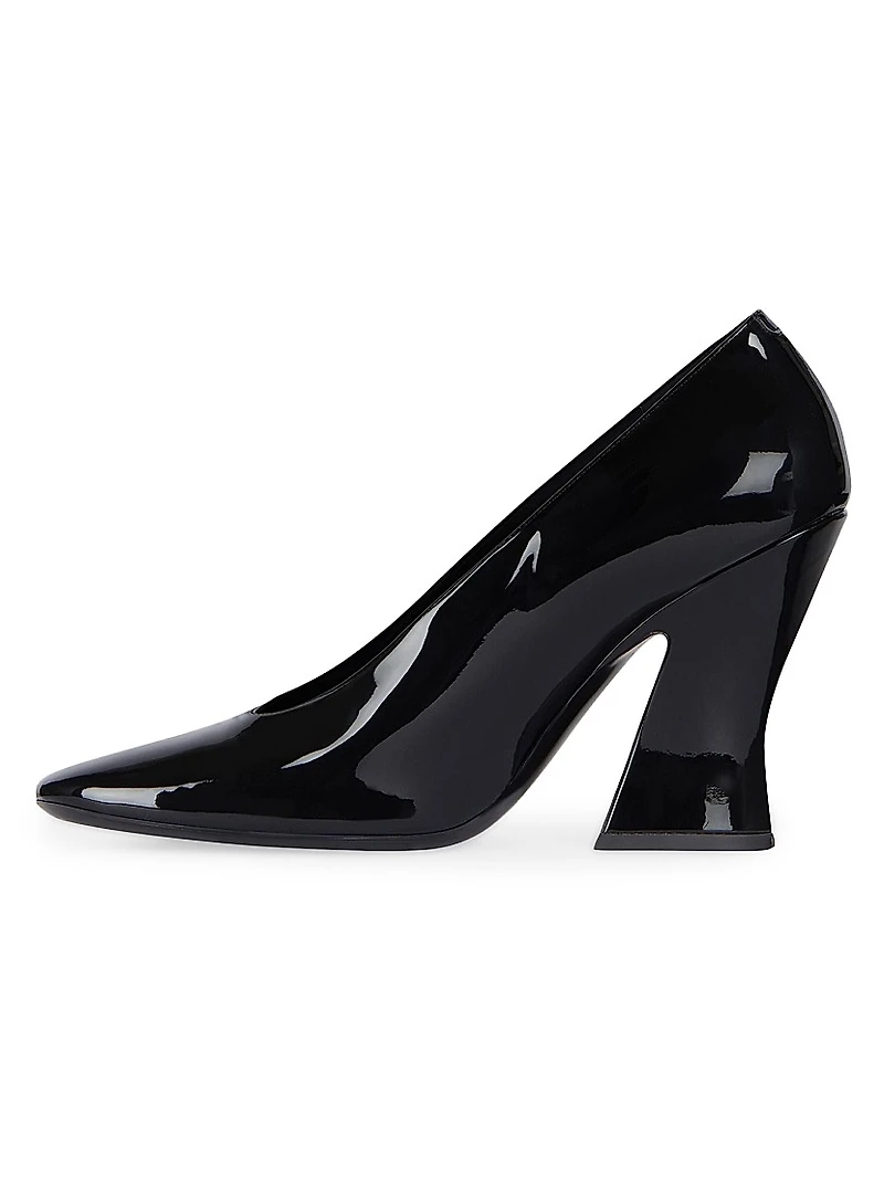 Sculpted Pumps Patent Leather