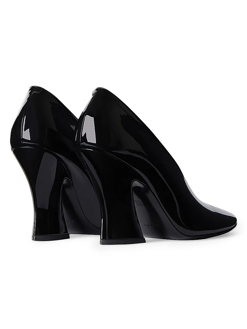 Sculpted Pumps Patent Leather