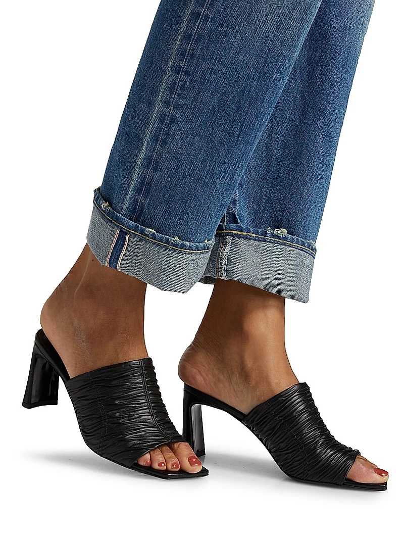 Frederica High-Rise Straight-Leg Jeans