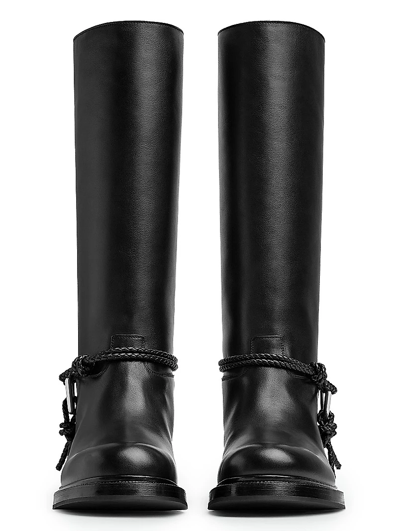 James Leather Boots