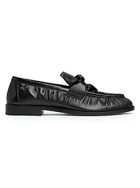 Astaire Leather Knot Loafers