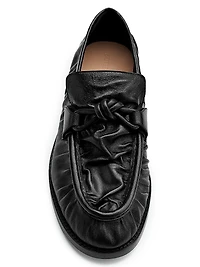 Astaire Leather Knot Loafers