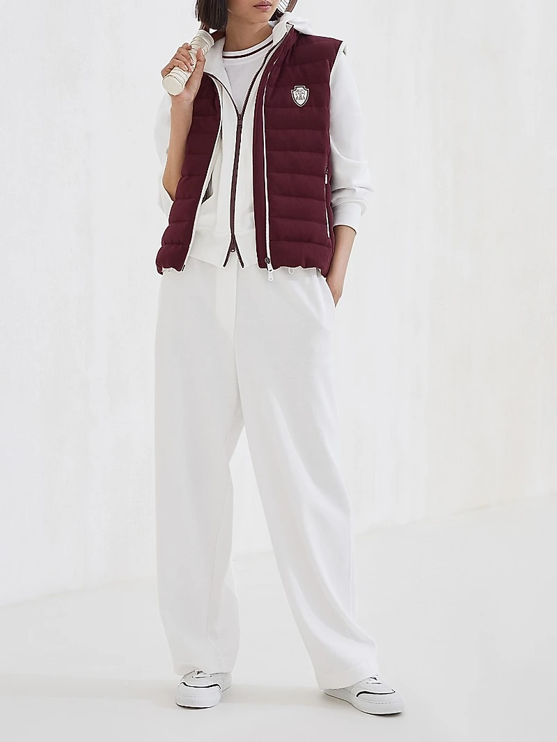 Cotton Jersey T Shirt with Logo