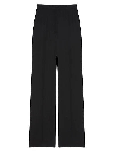 Tailored Cigarette Pants Wool