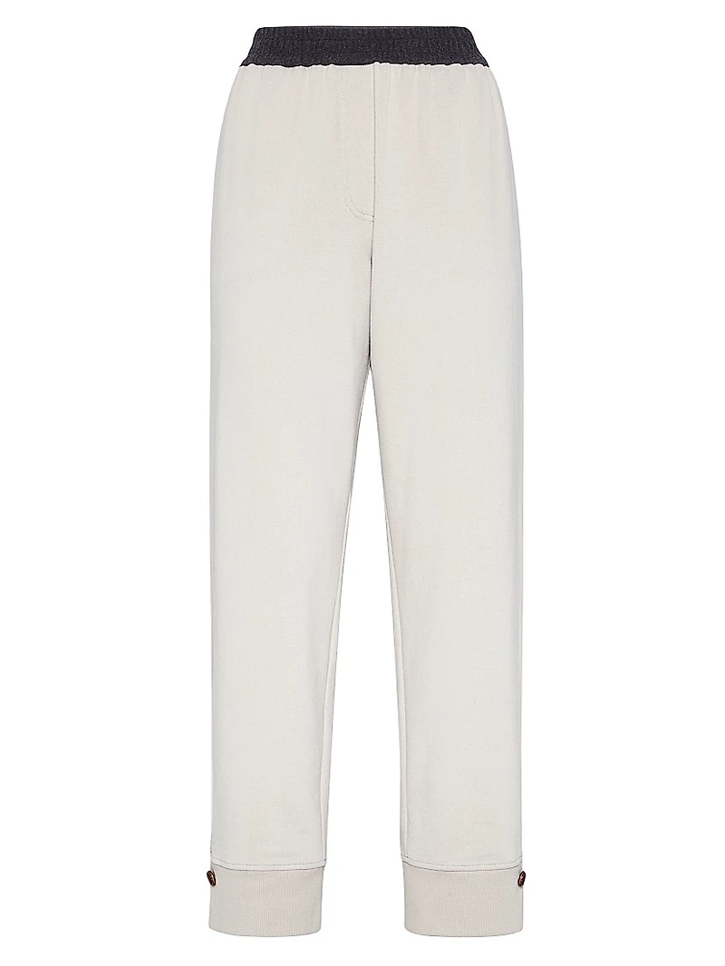 Cotton Smooth French Terry Trousers