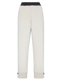 Cotton Smooth French Terry Trousers