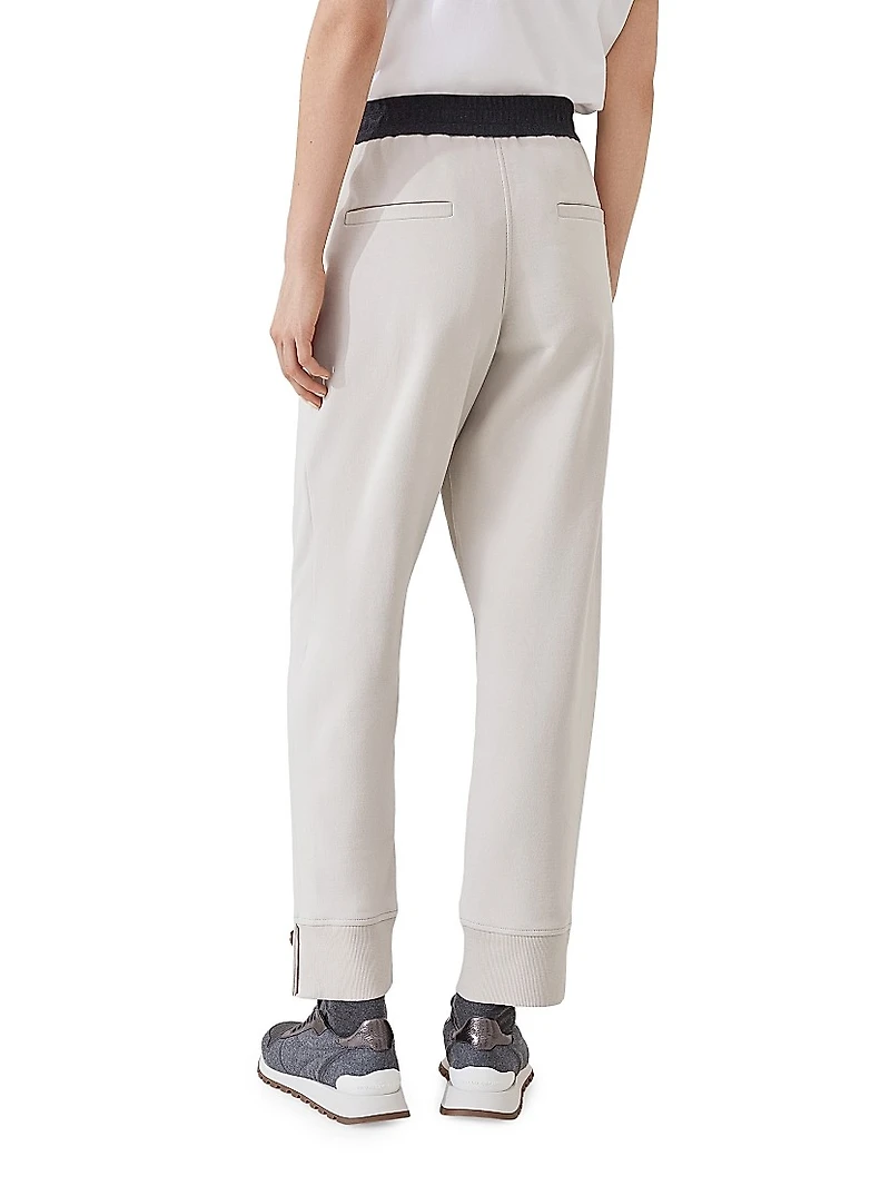 Cotton Smooth French Terry Trousers