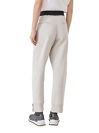 Cotton Smooth French Terry Trousers