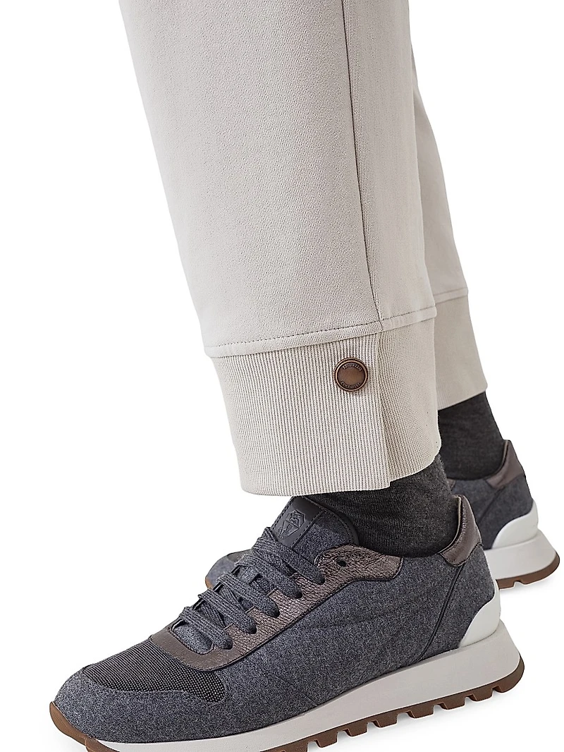 Cotton Smooth French Terry Trousers