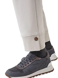 Cotton Smooth French Terry Trousers