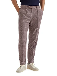 Prince of Wales Leisure Fit Trousers