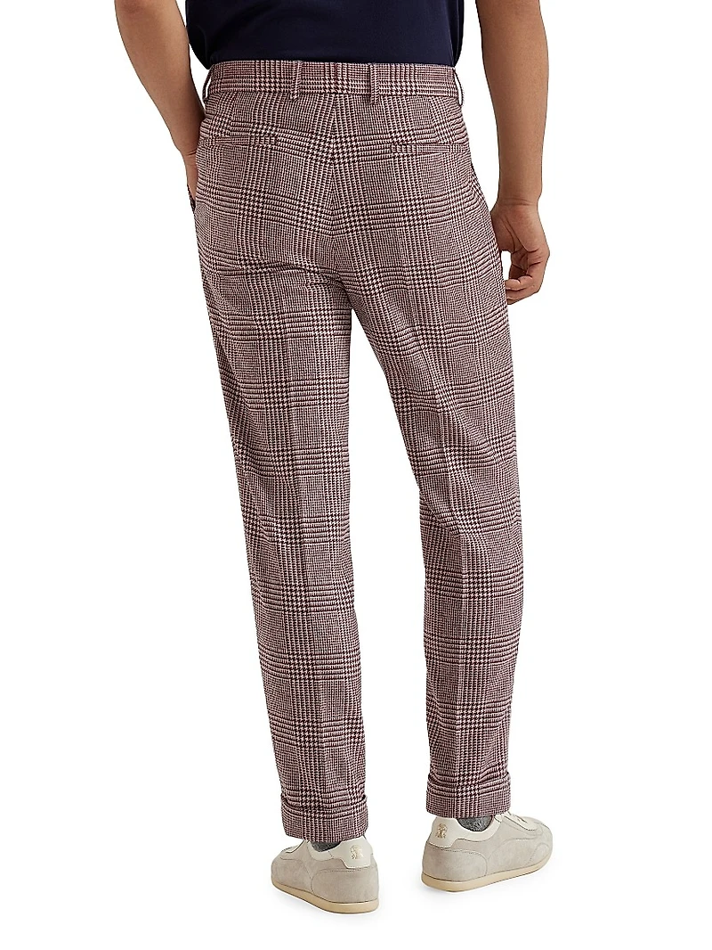 Prince of Wales Leisure Fit Trousers