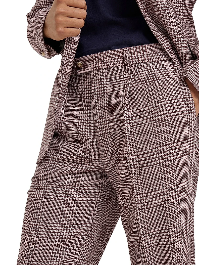 Prince of Wales Leisure Fit Trousers
