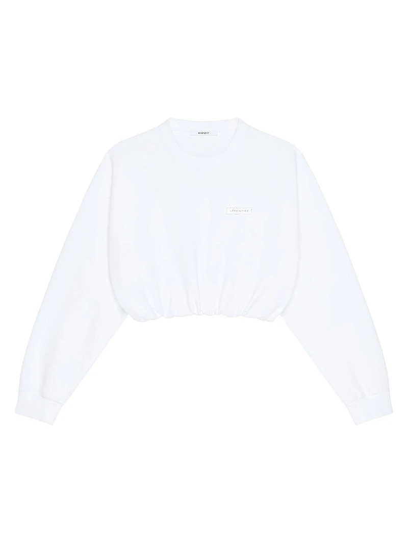 Cropped Sweatshirt Fleece