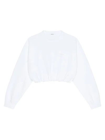 Cropped Sweatshirt Fleece