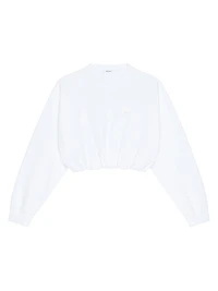 Cropped Sweatshirt Fleece