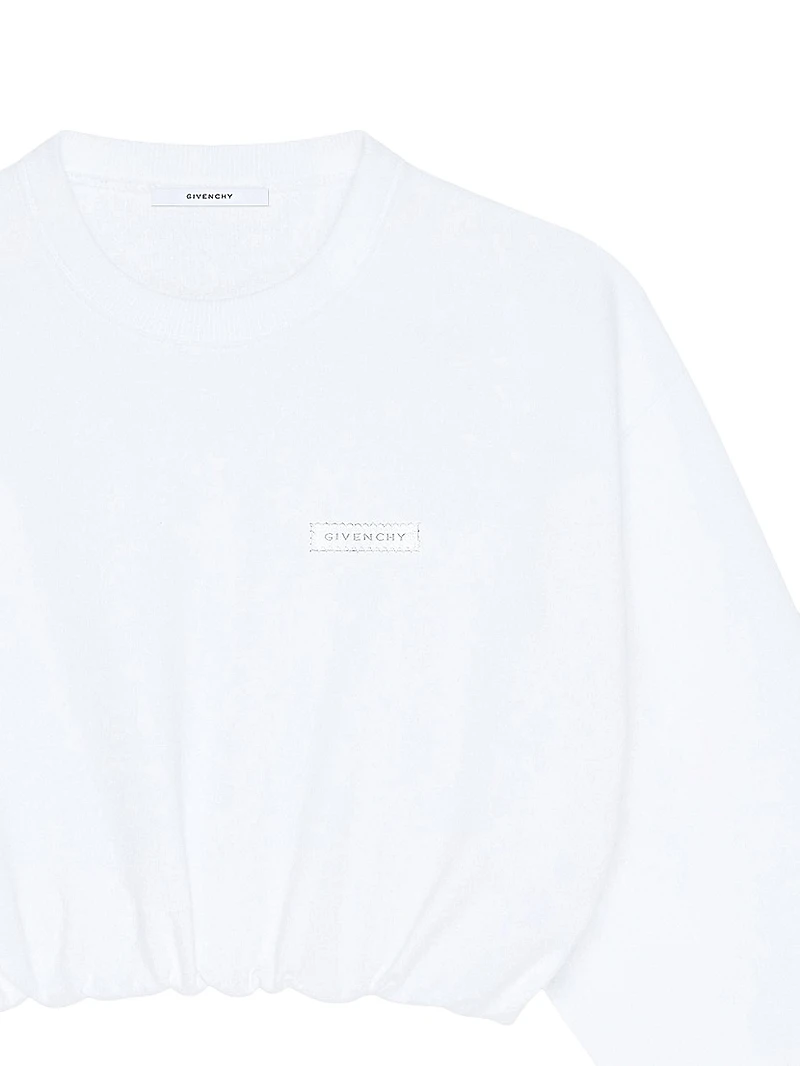 Cropped Sweatshirt Fleece