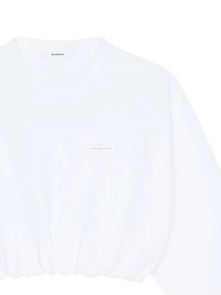 Cropped Sweatshirt Fleece