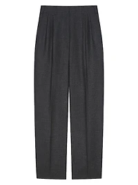Two-Pleat Pants Wool