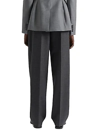 Two-Pleat Pants Wool