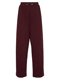 Techno Cotton Pique Track Trousers