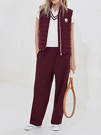 Techno Cotton Pique Track Trousers