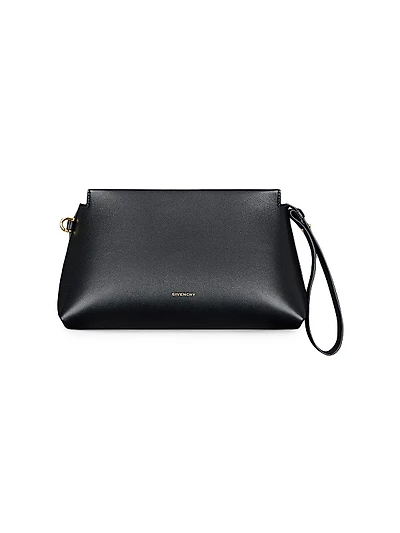 Day Pouch in Shiny Leather