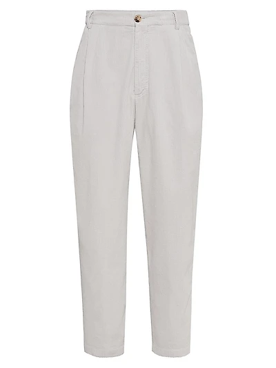 Garment Dyed Tailor Fit Trousers
