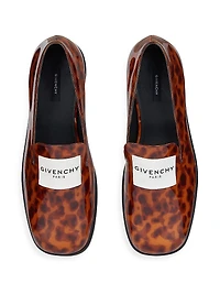 Tux Patent Leather Tortoise Shell Loafers