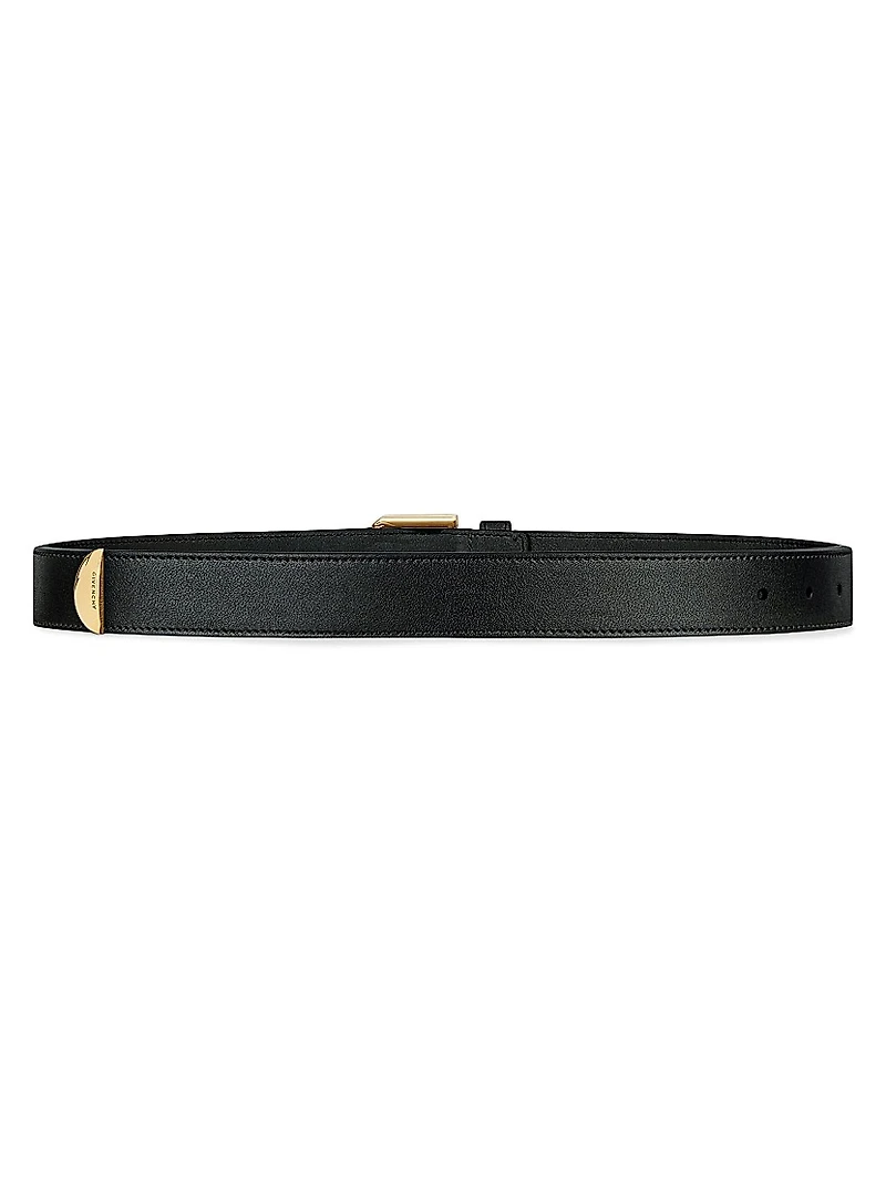 Voyou Long Belt Shiny Leather
