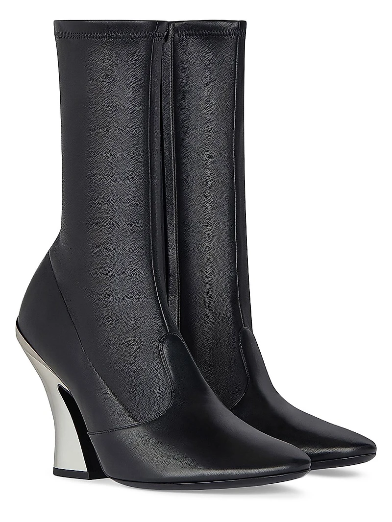 Sculpted Ankle Boots Nappa Leather