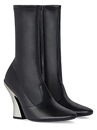 Sculpted Ankle Boots Nappa Leather