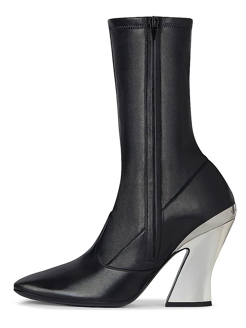 Sculpted Ankle Boots Nappa Leather