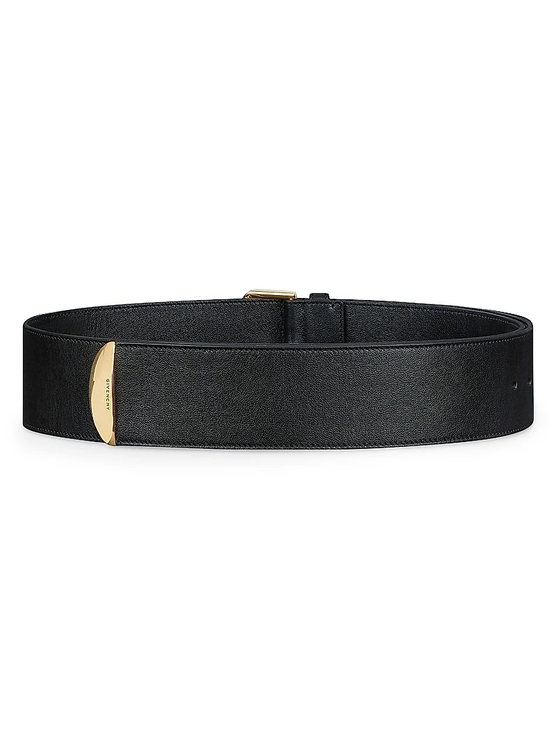 Voyou Large Belt Shiny Leather