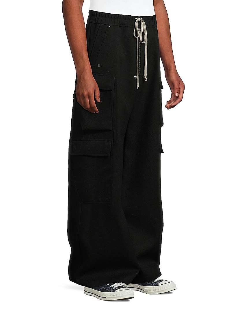 Cargobelas Wide-Leg Cargo Pants