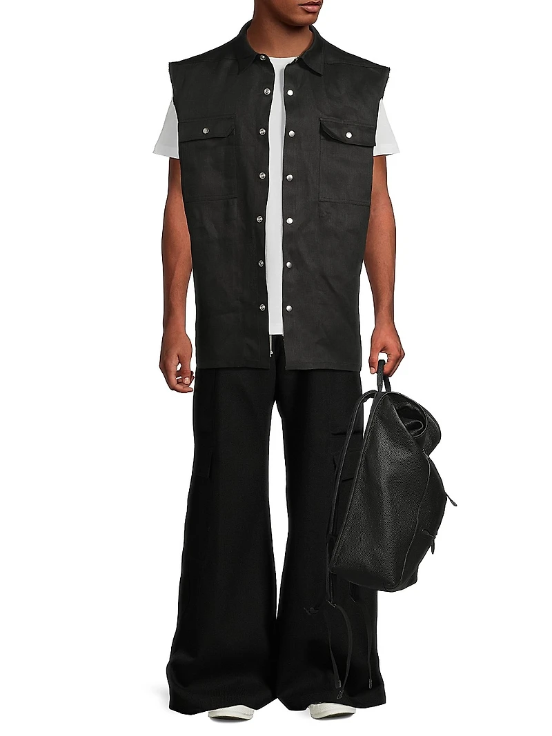 Cargobelas Wide-Leg Cargo Pants